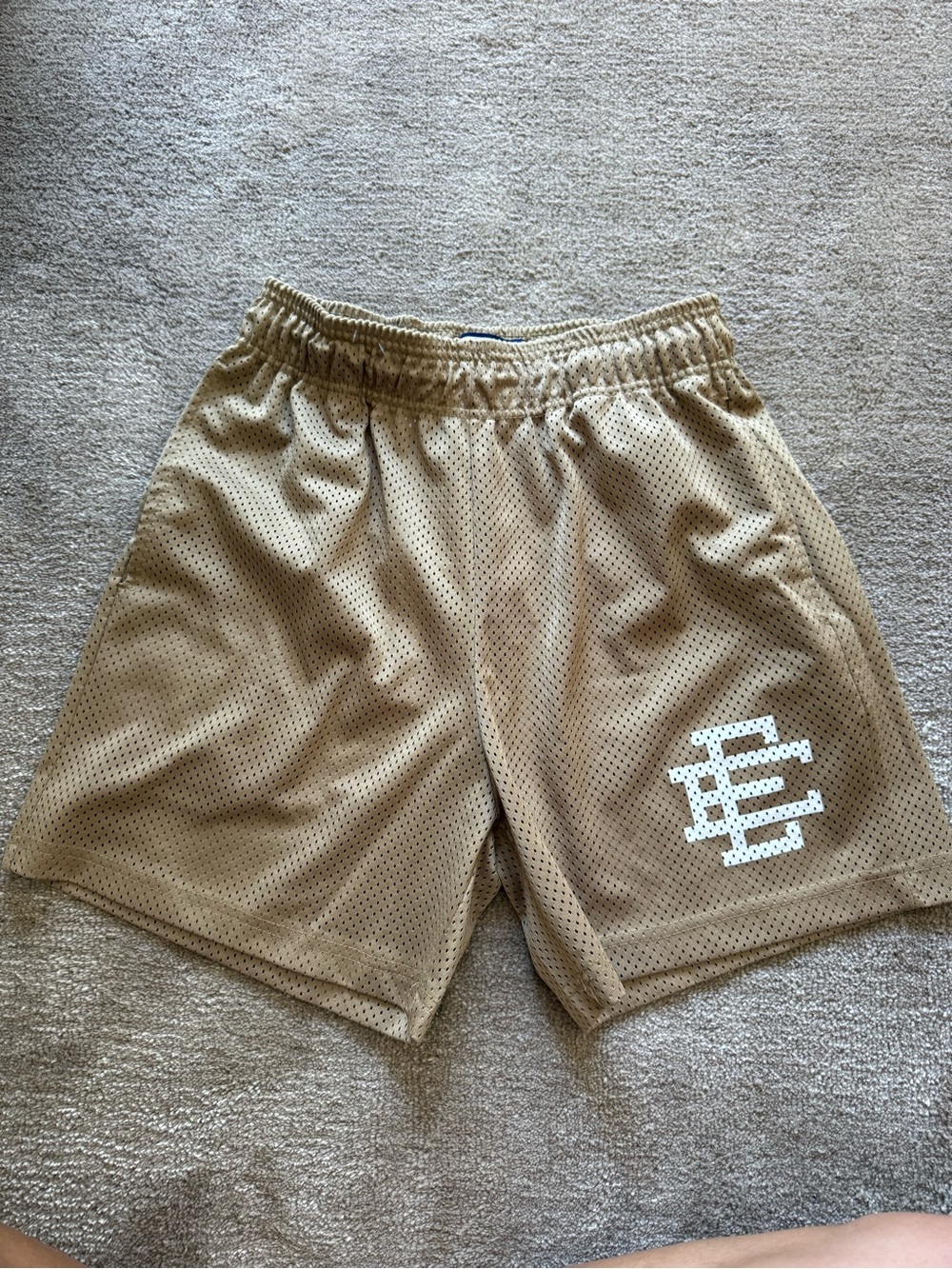 Authentic Eric Emanuel Basic Short Vegas Gold